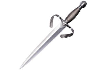 Image of Cold Steel Large Parrying Dagger Knife, 13 satin finish 1055HC steel blade, Wire wrapped handle, 88EKA