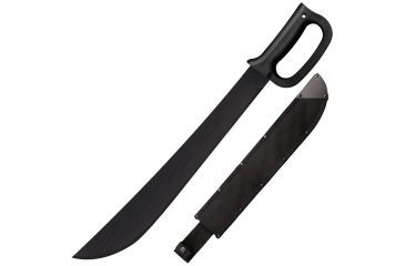 Image of Cold Steel Latin D-Guard Machete, 18in, Black, 23 5/8in, CS-97AD18Z