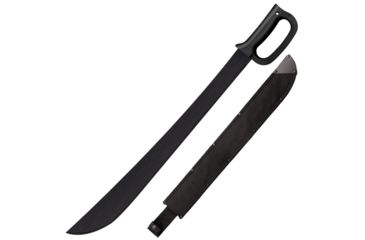 Image of Cold Steel Latin D-Guard Machete, 24in, Black, 29 5/8in, CS-97AD24S