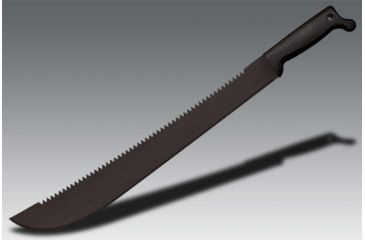 Image of Latin Machete Plus, 18in Combo Blade, Black