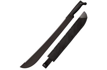Image of Cold Steel Latin Machete Plus, 21in Combo Blade, Black 97AM21DS