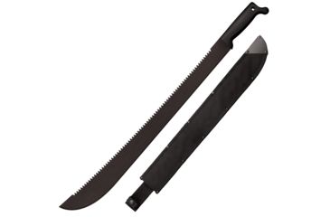 Image of Cold Steel Latin Machete Plus, 24in Combo Blade, Black 97AM24DS