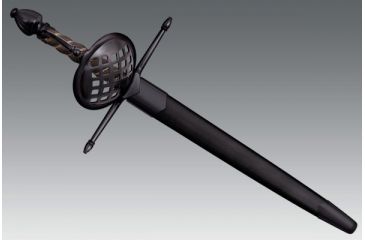 Image of Cold Steel MAA Shell Hilt 19.5 Dagger, Black, CS-88SHDM