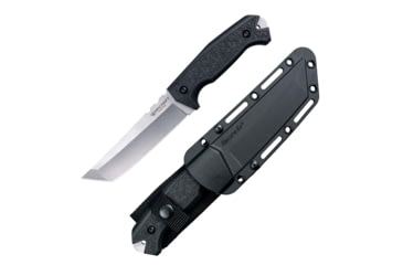 Image of Cold Steel Medium Warcraft Tanto Knife, 5.5in, 4034SS, Tanto Blade, GFN Black Handle, 13SSA