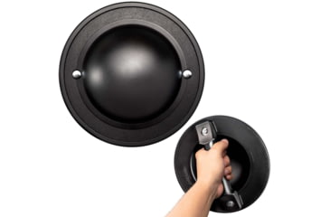 Image of Cold Steel Mini Buckler, Polypropylene/Steel, 9in Diameter, Black, CS-92BKPA