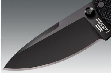 Image of Cold Steel Mini Lawman Knife, Black G-10 Handle, Black Blade, Plain 58ALM