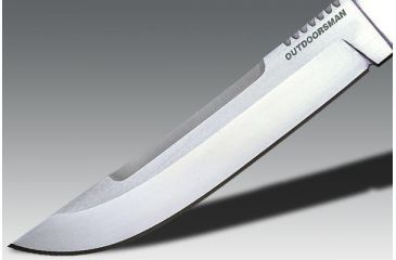 Image of Cold Steel Outdoorsman, Kraton Handle, Plain, Leather Sheath 18H