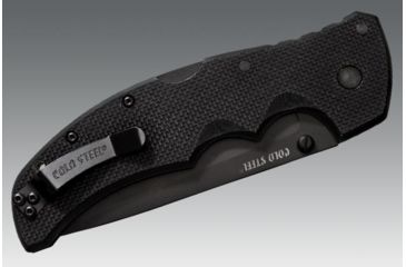 Image of Cold Steel Recon 1, Black G-10 Handle, Black Tanto Bl, Combo 27TLTH