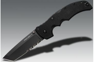 Image of Cold Steel Recon 1, Black G-10 Handle, Black Tanto Bl, Combo 27TLTH