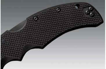 Image of Cold Steel Recon 1 Folding Knife, 4in Clip Point Plain Carpenters CTS-XHP Alloy w/ DLC Coating, Black G10 Handle, CS-27TLCC