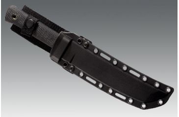 Image of Cold Steel Recon Tanto, Kraton Handle, Black Blade, Plain, Secure-Ex Sheath 13RTK