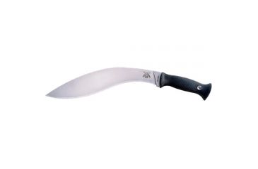 Image of Cold Steel San Mai Gurkha Kukri Fixed Blade Knife, Kraton Handle, Secure-Ex Sheath, CS-35ATCJ