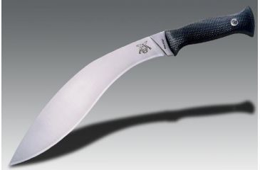 Image of Cold Steel San Mai Gurkha Kukri Fixed Blade Knife, Kraton Handle, Secure-Ex Sheath, CS-35ATCJ