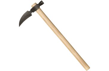 Image of Cold Steel Spontoon Hawk, 5in, 1055 Carbon Steel Blade, American Hickory Wood Handle, 22in, CS-90AWA