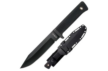 Image of Cold Steel SRK in SK-5 Knife, Black, 10 3/4in, CS-49LCKZ
