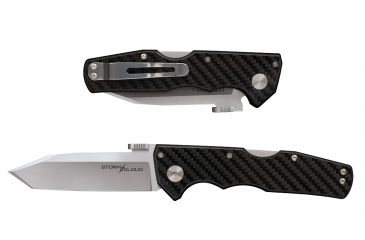 Image of Cold Steel Storm Cloud 8 1/8in Knife, Black/Silver, CS-21TU