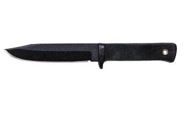 Image of Cold Steel Survival Rescue Fixed Blade Knife, Kraton Handle, Black Blade, Concealex Sheath 38CK