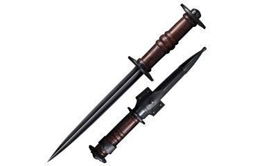 Image of Cold Steel Tactical Rondel, Black, 13 1/4in, CS-88CSAC