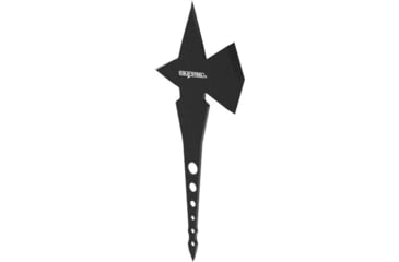 Image of Cold Steel Templar X Throwing Axe, 14in, 65Mn Carbon Steel, Black Powder Coat, Black Matte Handle, TH-130TMPZ