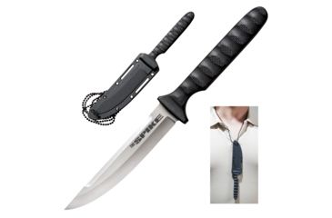 Image of Cold Steel Tokyo Spike, Black Faux G-10 Handle, Plain Edge w/ Sheath, CS-53NHS