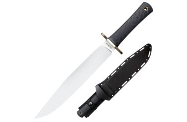 Image of Cold Steel Trail Master Fixed Blade Knife, Black Kraton Handle, Plain, CS-39L16CT