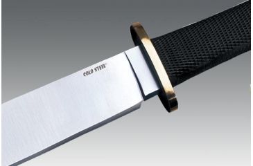 Image of Cold Steel Trail Master Fixed Blade Knife, Black Kraton Handle, Plain, CS-39L16CT