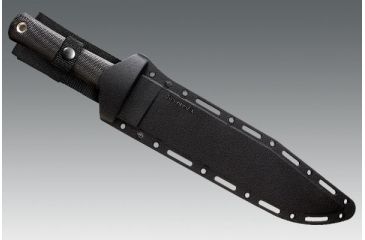 Image of Cold Steel Trail Master Fixed Blade Knife, Black Kraton Handle, Plain, CS-39L16CT