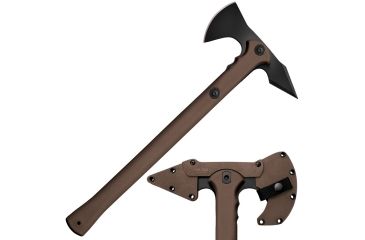 Image of Cold Steel Trench Hawk Axe, Black/Brown, 19in, CS-90PTHFZ