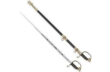 Image of Cold Steel Naval 32in. Blade Sword, Right Hand, Ray Skin Handle, CS-88MNAL