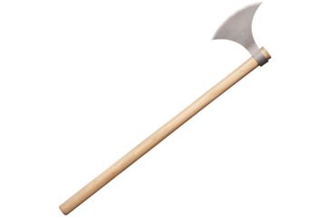 Image of Cold Steel Viking Battle Axe, 30in Long Straight Grain Hickory Handle, 1055 Carbon Steel, CS-90WVBB