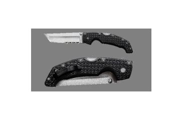 Image of Cold Steel Voyager Large Tanto Point Folding Knife, 4in, 50/50 Edge 29TLTH