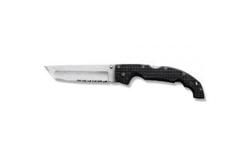 Image of Cold Steel Voyager X-Large Tanto Point Folding Knife, 50/50 Edge 29TXTH
