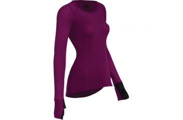 Image of Coldpruf Zephyr Womens Crew Plum Sm 44ASPM