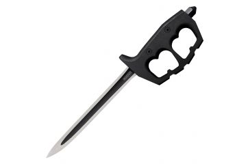 Image of Cold Steel Chaos Stiletto 14in Fixed Blade Knife, Black/Silver, 14 14in, CS-80NTST