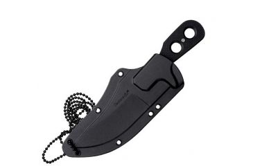 Image of Cold Steel Mini Tac Skinner 6.63in Fixed Blade Knife, Black/Silver, 6.63in, CS-49HSFZ