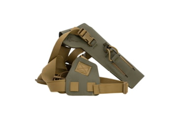 Image of Cole-Tac Varmint Wrangler Chest Holster Right Hand, Ranger Green, VW104