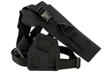 Image of Cole-Tac Varmint Wrangler Chest Holster Left Hand, Chest Black, VW201