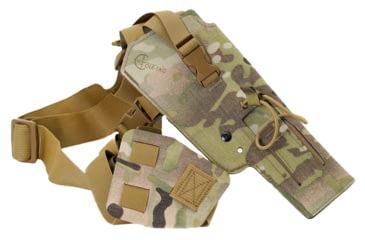 Image of Cole-Tac Varmint Wrangler WML Chest Holster Left Hand, MultiCam, VW213