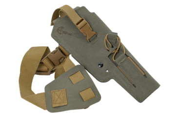 Image of Cole-tac Varmint Wrangler Pistol Holder Ranger Green Right Hand, VW114