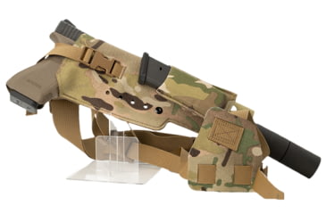 Image of Cole-tac Varmint Wrangler XL Pistol Holder Chest Multi-Cam Right Hand, VWX107