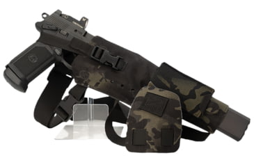 Image of Cole-Tac Varmint Wrangler XL Chest Holster Right Hand, MultiCam Black, VWX109