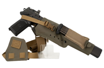 Image of Cole-tac Varmint Wrangler XL Pistol Holder Chest Ranger Green Left Hand, VWX106