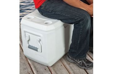 Image of Coleman 120 Quart Xtreme 5 Marine Cooler, OMLD 5887, White, Holds 204 Cans 3000002458