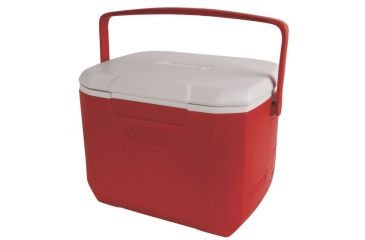 Image of Coleman 16  Quart  Excursion Cooler 92, 5877, Red, Holds 22 Cans 3000001989