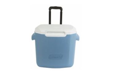 Image of Coleman 28 qt Performance Wheeled Cooler, Blue, 3000004693