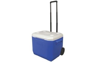 Image of Coleman 60 Quart Wheeled Cooler, 5883, Blue, Holds 94 Cans 3000001838