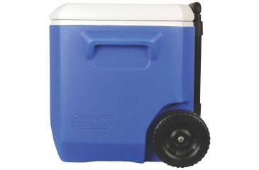 Image of Coleman 60 Quart Wheeled Cooler, 5883, Blue, Holds 94 Cans 3000001838