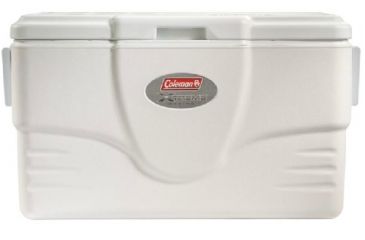 Image of Coleman 70 Quart Marine Cooler, White 6270A798