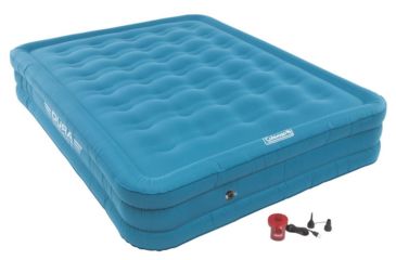 Image of Coleman Airbed Double High Dura Plus Air Mattress W/ 120V Combo, Queen 2000018324