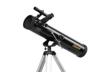 Image of Coleman AstroWatch D76mm x 700mm Reflector Telescope, Black CDB767AZ1